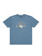 Skull T-shirt Blue