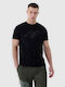 T-shirt Μαύρο