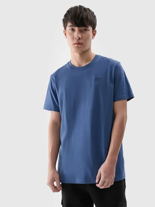 4F Tricou sport Albastru