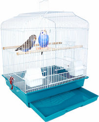 Bakaji Vogelkäfig Grün