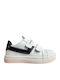 Kinder Sneakers mit Klettverschluss Weiß