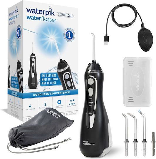 Waterpik Воден Иригатор с Калъф за Пътуване Черен