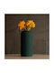 GloboStar Decorative Vase Artificial Garden Kuta Green 10x10x20cm