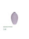 GloboStar Διακοσμητικό Βάζο Κεραμικό Artificial Garden Amethyst Μωβ Φ8xΥ14cm