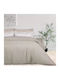 Das Home 9652 Coverlet Queen Size Microfiber Light Taupe 220x240cm