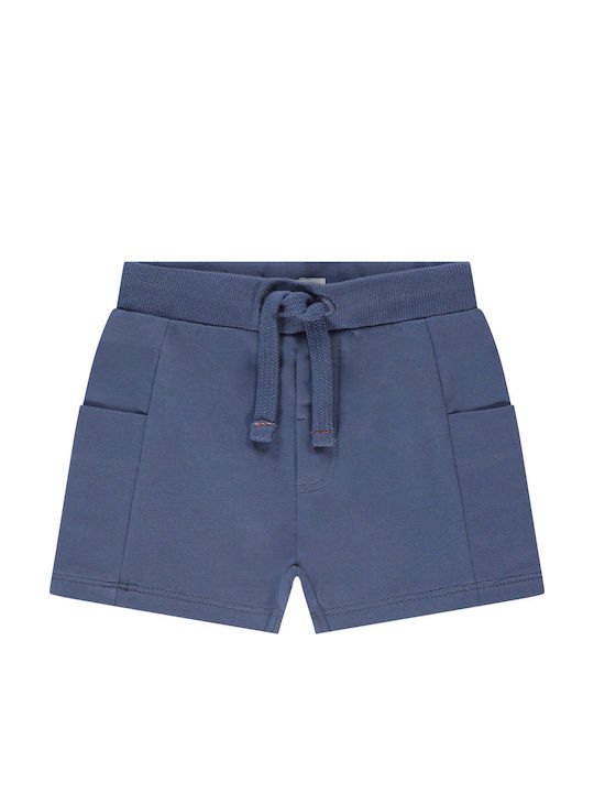 Șort/Salopetă Copii din Material Textil Albastru