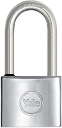 Yale Steel Padlock Lengthened with Key 50mm 1pcs