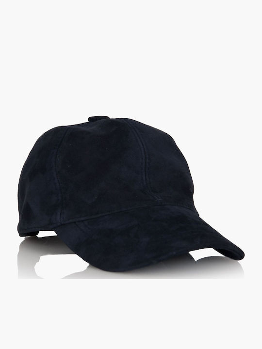 Leather Jockey Cap Mavrudis Mrdline 4910119 Blu...