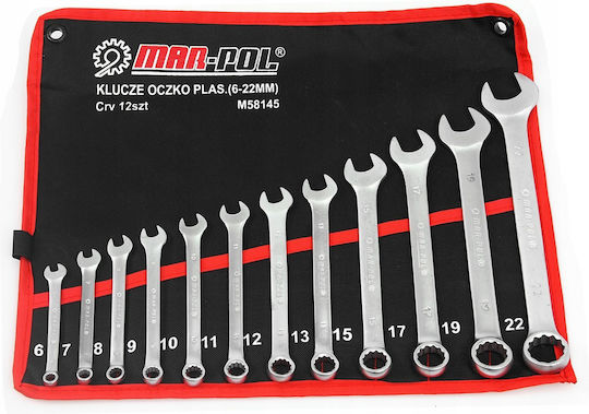 Set of German Polygon Wrenches 6-22mm 12pcs Mar-pol
