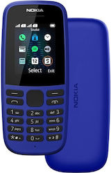Nokia 105 (2019) Dual-SIM Handy mit Tasten (Gri...