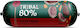 Tribal Pet Foods 80% Gourmet Sausage Salami Hund ohne Getreide mit Ente Ente 300gr