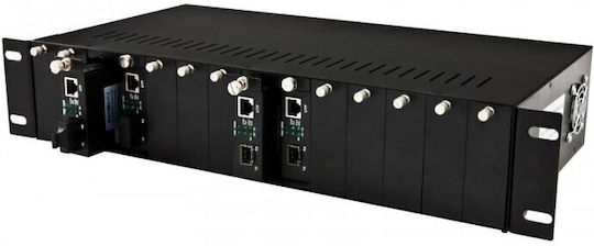 Medienkonverter-Zubehör Allnet 14-Slot-Gehäuse 19"