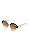 Tailor Made Women's Sunglasses with Brown Tartaruga Horn-Rimmed Frame and Brown Gradient Lenses TM15117-C4