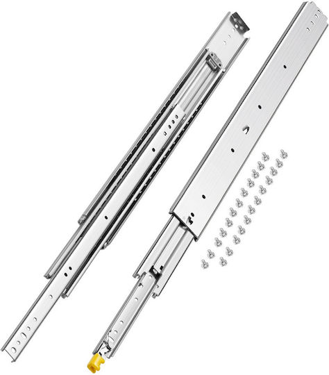 Vevor 1 Paar 16-60 Zoll Soft-Close Schubladenschienen Kugellager Vollauszug