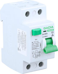 Residual Current Switch 25a 30ma 2p Type Ac