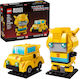 LEGO Brick Headz Transformers Bumblebee Robot & Vehicle για 10+ Ετών 253τμχ