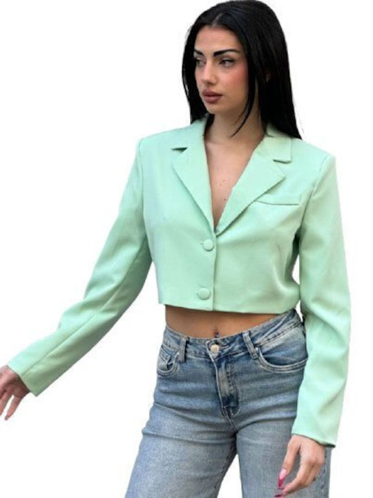 Chica Scurt Blazer pentru femei Sacou Veraman