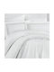 Pucioasa Σετ Μαξιλαροθήκες White 50x70εκ.