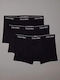 Herren Boxershorts Schwarz 3Packung