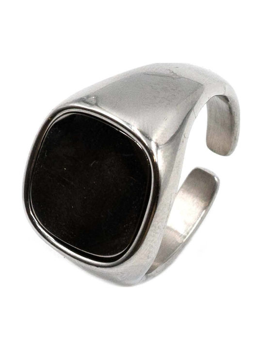 Poco Loco Herren Ring aus Stahl