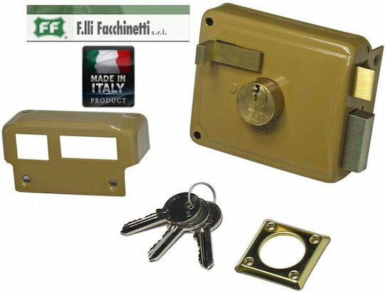 Lock Box in Farbe Gold Links