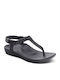 Women's Flat Sandals Anatomic in Black Color