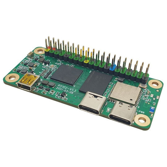 Микроелектроника Allnet Radxa Zero 4GB/32GB D4E32H с припоени пинови хедъри и вградена антена