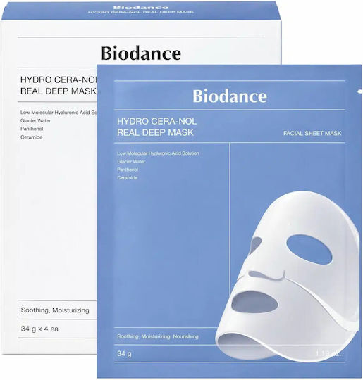Biodance Hydro Cera-nol Real Deep Jelly Maske 4 Stk x 34 g