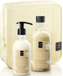 Lavish Care Sweet Vanilla Woods Σετ Περιποίησης για Ενυδάτωση & Καθαρισμό Σώματος