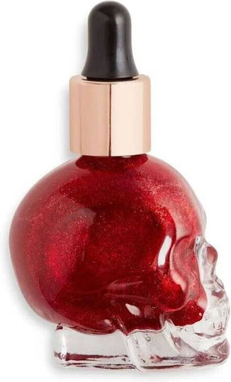 Makeup Revolution Skull Edition Liquid Highlighter Creature Blood My Enemies 13 Ml