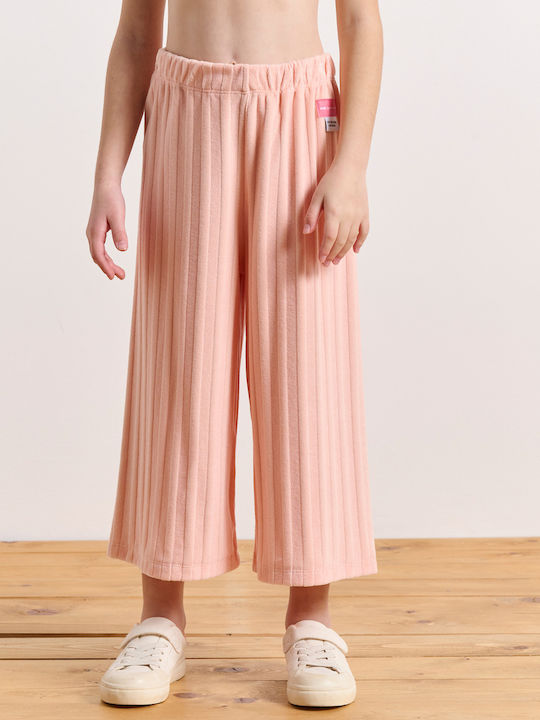 BodyTalk Kids' Fabric Pants Touch Terry Stripes Minime