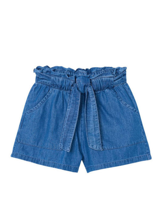 Mayoral Kids' Shorts/Bermudas Fabric Blue