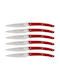 Laguiole Jean Dubost Steak Knives Made of Stainless Steel 6 Pieces