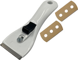 Svim Ceramic Hob Scraper Plastic with 2 Replacements 14×5cm White Svim Ceramic Hob Scraper Plastic with 2 Replacements 14×5cm White