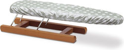 Lemn Masă de călcat pentru fier de călcat cu abur Tabletop 55x14x14cm