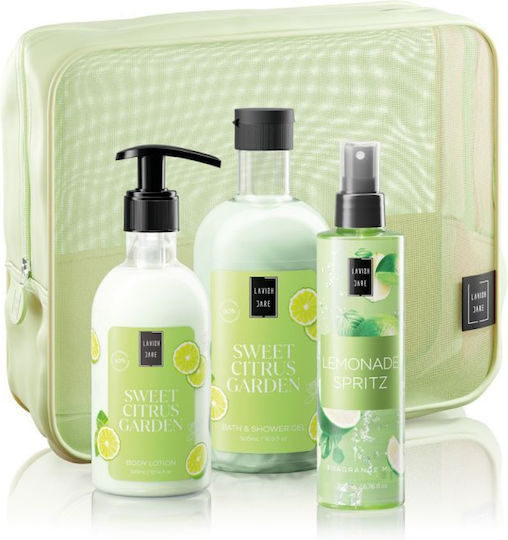 Lavish Care Sweet Citrus Garden Σετ Περιποίησης για Ενυδάτωση & Καθαρισμό Σώματος Sweet Citrus 3τμχ