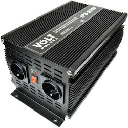 Volt Polska Inverter für Autos Modifizierte Sinuswelle 2500W zur Umwandlung von 24V DC in 230V AC