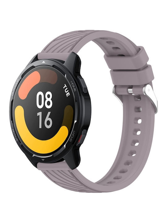 Xiaomi Watch S1 Active Stripe Texture Band Σιλικόνης 22mm Roland Purple