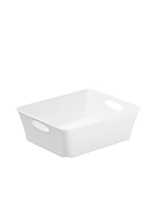 Rotho Babydesign Coș de Depozitare Plastic Alb 1lt 1buc
