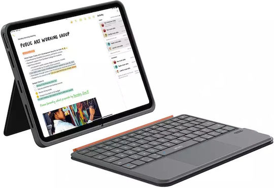 Wiwu Flip Cover με Πληκτρολόγιο Γκρι (iPad Pro 13 2024)