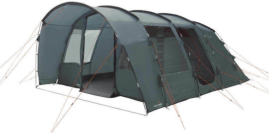 Easy Camp Skarvan 6 Camping Tent Tunnel Blue with Double Cloth 4 Seasons for 6 People 550x380x205cm