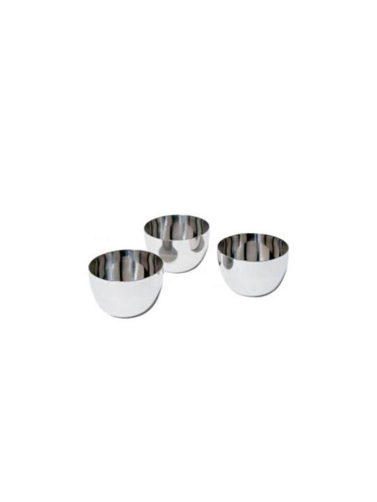 Alessi Μπωλ Σερβιρίσματος Στρογγυλό Inox Γκρι 8003299904976