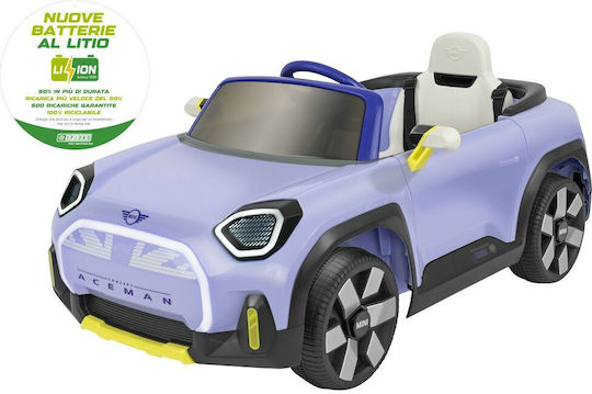 Spidko Mini Aceman Cu Un Loc Cu Telecomandă Licențiat 12 Volți Violet Pentru 3+ Ani