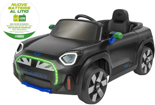 Spidko Mini Aceman Μονοθέσιο με Τηλεκοντρόλ Licensed 12 Volt Μαύρο για 3+ Ετών