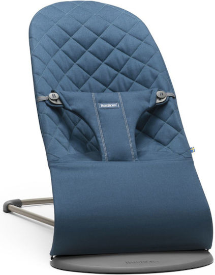 BabyBjorn Manual Baby Relax Bliss Classic Quilt Midnight Blue for Child up to 13kg