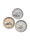 HOMie Wall Clock Multicolour 29x4cm Various Colors)