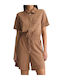 Γυναικεία Ολόσωμη Φόρμα Καφέ, Nude Brown