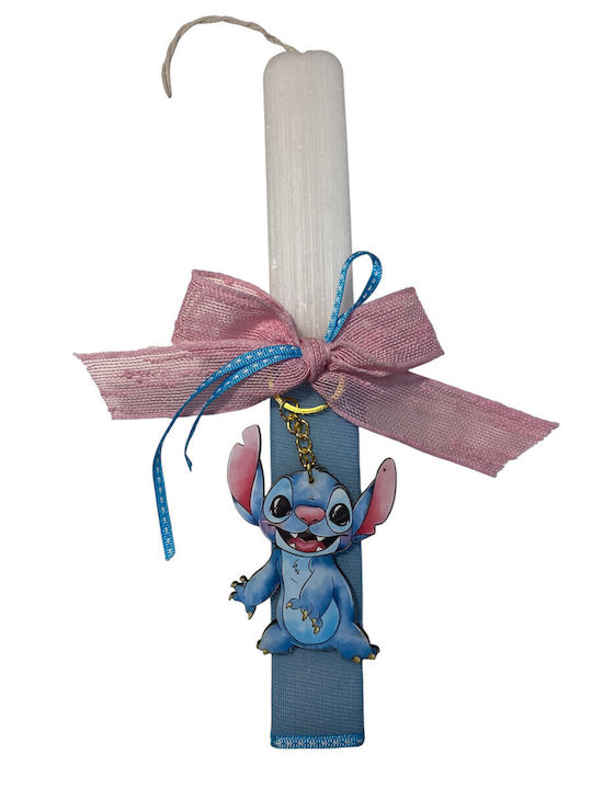 Easter Candle Lilo & Stitch Round Scented and Handmade