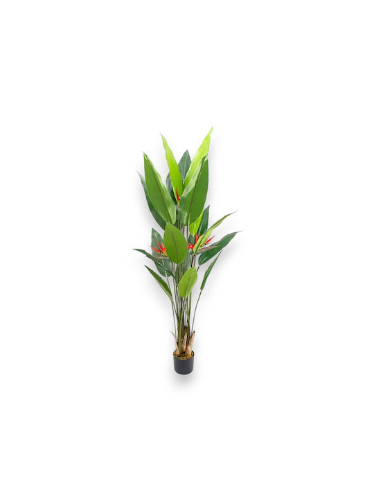 Künstlicher Baum Pflanze Paradiesvogel Topf 180 cm