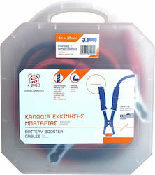 Haralabidis 4m X 25mm Καλώδια Εκκίνησης Μπαταρίας Νταλίκας Βαρέων Οχημάτων